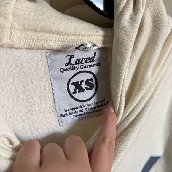 laced hoodie - Picture 3 of 4